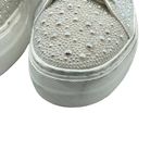 Betsey Johnson Sidny Pearl Sneakers Lace Up White 6.5 Photo 4