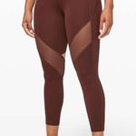 Lululemon Stronger As One Mesh High Rise 25” Barry’s midnight maroon Size 2 Photo 0