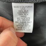 Trina Turk  Silk Floral Black Red Purple Long Sleeve Dress Size 6 Photo 12