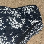 Michael Kors  Collection Ruffle Floral Two-Piece Bikini Swimsuit‎ Black White 12 Photo 9