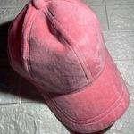 Forever 21  Velvet Pink Fuzzy Baseball Cap Photo 0