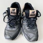 New Balance New Balance 574 Shoes Womens 8 Charcoal Gray Rose Gold Trim Sneakers WL574PMR Photo 1