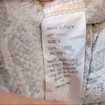 Laura Bianchi Italian Linen Snake Print Button Down Dress Photo 10