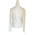 ALC Frank A.L.C. - Jordan Long Sleeve Surplice Tee Shirt Sz L Photo 7