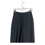 Top Shop Black Wide Leg Cropped Trouser Size 4P Photo 7