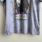 Zion Rootswear Purple Tie-Dye Bob Marley & The Wailers Short Sleeve Graphic Tee Photo 2