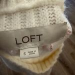 Loft  Cream Cable Knit Vest Photo 2