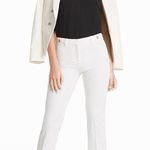 White House | Black Market  - White Slim Crop Pants - White, Size 4 Photo 0
