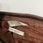 Carriage Court Brown and Black Suede Clutch Bag Photo 5