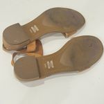 Toms Camili Brown Tan leather Neutral Formal Low Heel Buckled sandal Sz 9.5 Photo 2