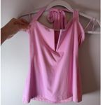 Susana Monaco  V Wire Halter Top in Ballerina Sz M NWT Photo 2