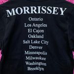 Morrissey Concert Rock Tshirt Size Medium  Photo 2