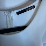 Lulus High Neck White Fit & Flare Skater Dress Size M Photo 2