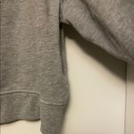 Tommy Hilfiger Gray Women's Quarter-Zip Cropped Sweatshirt with Logo Photo 4