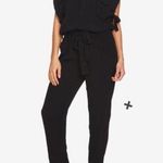 1. State  Black Tie Waist Pant Holiday Jumpsuit Photo 0