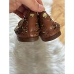 Michael Kors  GABRIELLA FLAT LUGGAGE BROWN WOMENS SLIP ON SHOES size 6 Photo 3