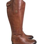 Sam Edelman Penny/Whiskey Brown Soft Leather Boots Sz 7/37 M Photo 0