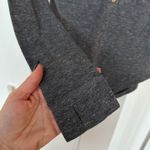 Free People  Intimately Dylan Gray Ribbed Long Sleeve Henley Bodysuit, XS, EUC Photo 7