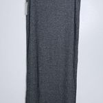 Babaton NWT Aritzia Rico Skirt Marled Gray Long Side Slits Size Medium Photo 0