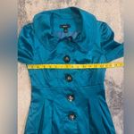 BCX Women’s Teal Vinatge  Jacket Photo 4