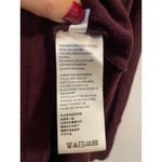 Free People  Babydoll Tunic Forever Your Girl Soft Knit Oversized Burgundy sz. S Photo 9