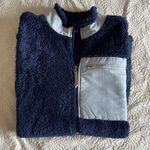 Charles River Apparel  Men's Fleece‎ Newport Vest Full Zip Size XL Navy Blue Gray Photo 7
