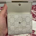 Gucci  Embossed  Leather Compact Wallet Photo 6