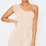 Pretty Little Thing NWT PLT Nude Dress Photo 0