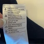 Vince  100%Linen navy blue Tshirt, short sleeve, round neckline size M women’s Photo 8