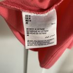 Charter Club Women's Tie Neck Pink Long Sleeve Top Crepe Like Size M Work Casual Photo 4