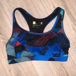 Xersion  colorblock striped small Athletic workout sports bra Photo 0