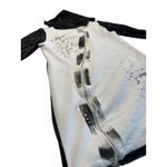 OLYSS NYC‎ Artsy Streetwear Hooded Zip Dress Punk Goth Embellished Edgy Jewels S Photo 2