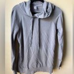90 DEGREES by REFLEX Pullover Sweatshirt Drawstring Cowl Neck Size Medium Photo 0