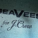 J.Crew Seavees Legend Velvet Sneakers Lace Up Platform Black Leopard 7 Photo 6