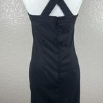 Vintage Jody California Dress Size 5 Beaded Pleated Made in USA Black Photo 6