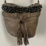 Anthropologie  Jasper & Jeera Beaded Crossbody Purse Tassels Braided Boho Festiv Photo 0