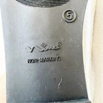 Nina  Silver Bow‎ Ballet Flat Women’s Size UK 5 US 7.5 Metallic Leather Wedding Photo 3