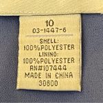 Chadwick's CHADWICK’S periwinkle with cream abstract roses/leaves maxi dress. Size 10. EUC Photo 9