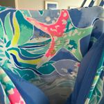 Lilly Pulitzer  Margarete Bennet Blue Celestial Seas RARE Dress Coverup Size Smal Photo 3