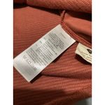 Madewell Textured Button Front Shirt Jacket Brick Red Size Small Photo 7