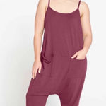 Universal Standard  UltimateS Jackson Sleeveless Jumpsuit Plum Size M = US 18-20 Photo 0