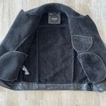 Guess Womens Black Faux Leather & Fur Jacket - L Photo 5