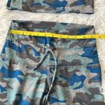 Catherine Malandrino  Women’s 2 piece set leggings & tank top in blue Camo Medium Photo 7