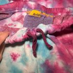 Aviator Nation Aviator‎ Nation Tie Dye Sweatshirt & Sweatpants Set Womens M Pink Blue Comfort Photo 1