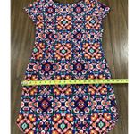 Yumi Kim  100% Silk Abstract Floral Short Sleeve Mini sheath anthropologie dress Photo 3
