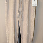 Bella Dahl  NWT Tencel Joggers Cream Khaki‎ Size Small Photo 0