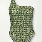 Lemlem AMELIA | One Piece MEDALLION GREEN, Large, $275 Photo 1