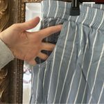 LAKE Striped Blue and White Pajama Pants Size XL Photo 2