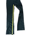 ZARA Faux Leather Flare Pants Black Size Small Photo 7