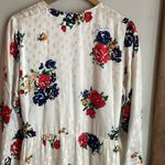 Tory Burch Floral Printed Silk Wrap Dress Photo 12